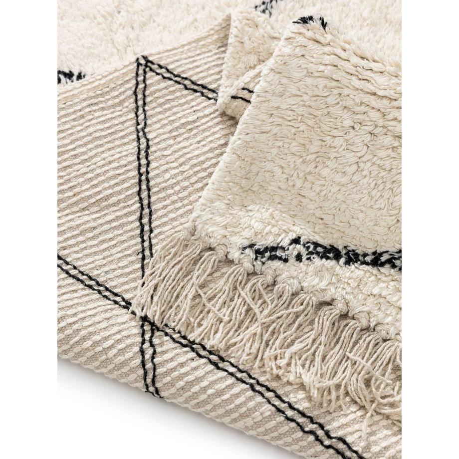 Benuta Badematte Naomi Cream  