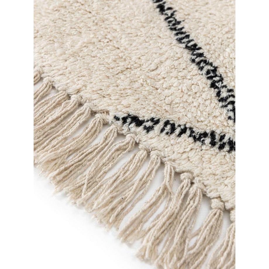 Benuta Badematte Naomi Cream  