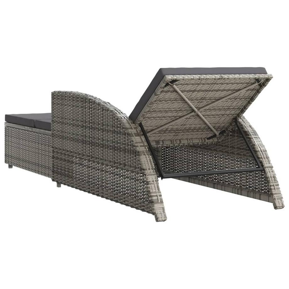 VidaXL lettino prendisole Rattan  