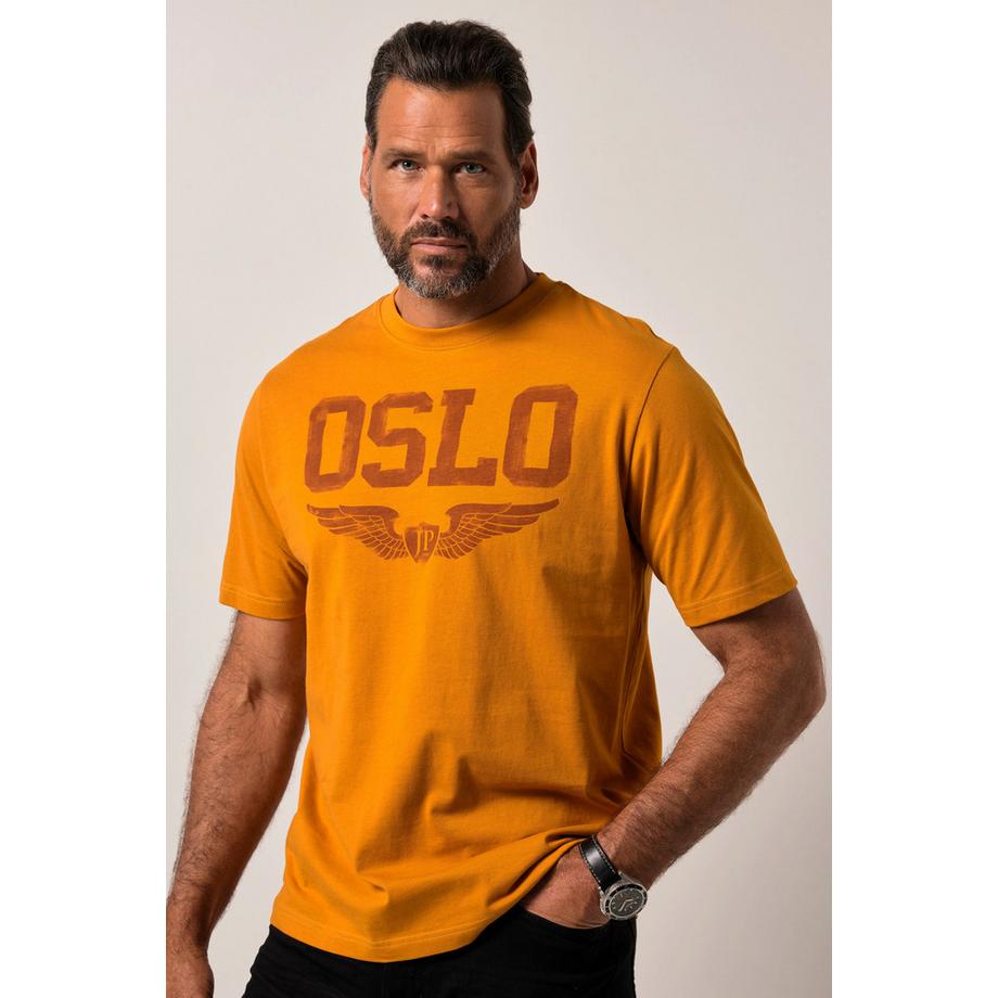 JP1880 Kurzarm T-Shirt mit Brustprint  