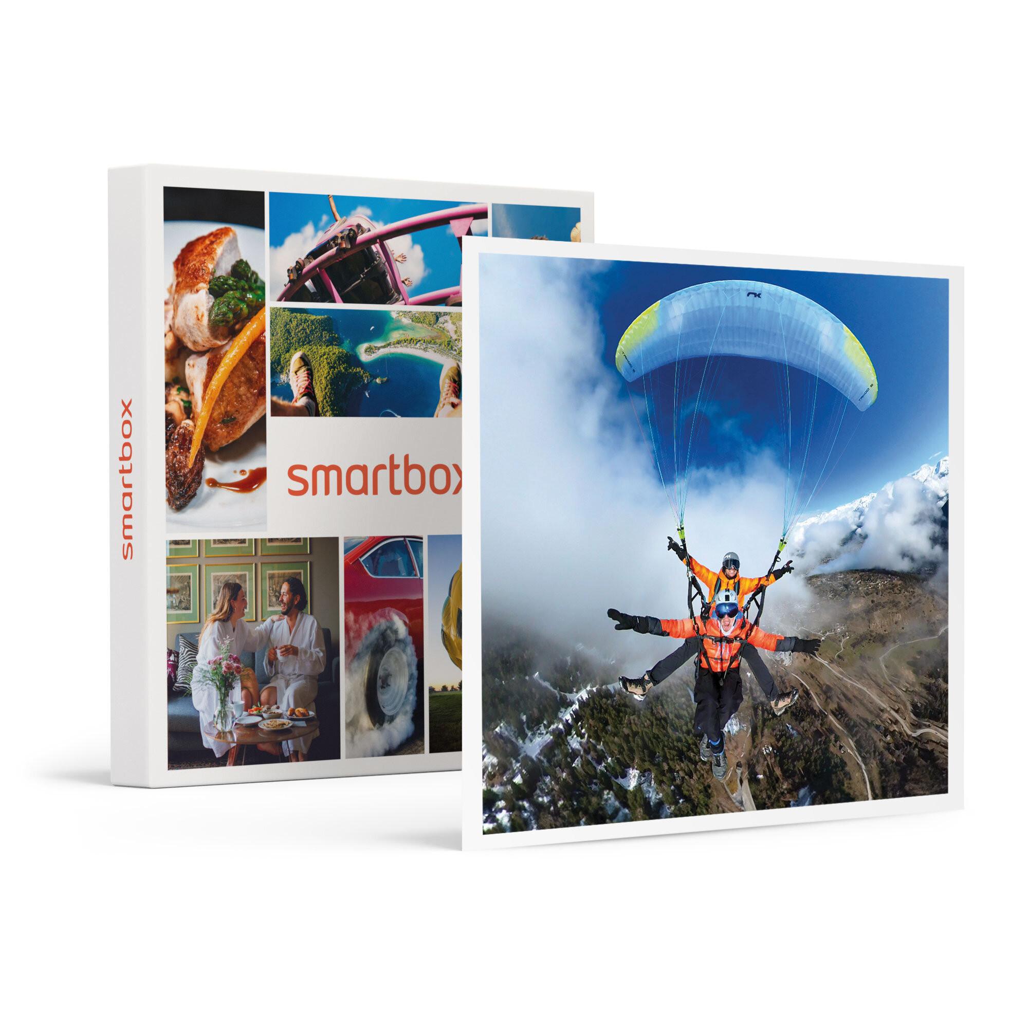 Image of Traumhafter Tandem-gleitschirmflug In Leukerbad: Ein Halber Tag Im Himmel - Geschenkbox Unisex