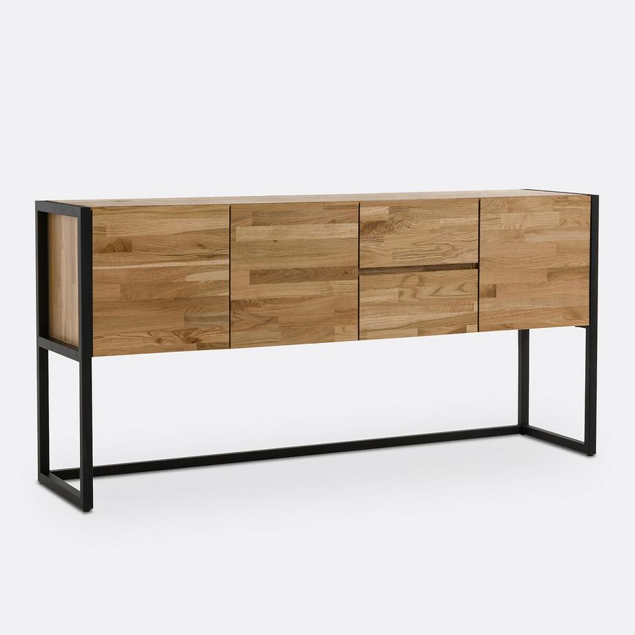 La Redoute Intérieurs  Sideboard aus Eiche und Furnier 