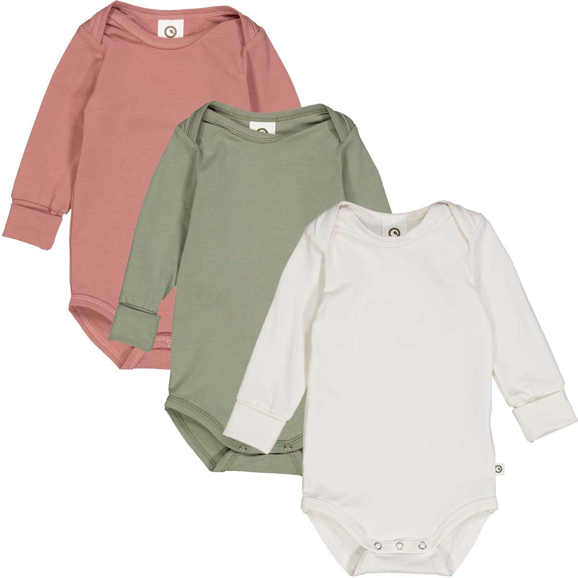 Müsli by Green Cotton  Langarmbody 3er-Pack 