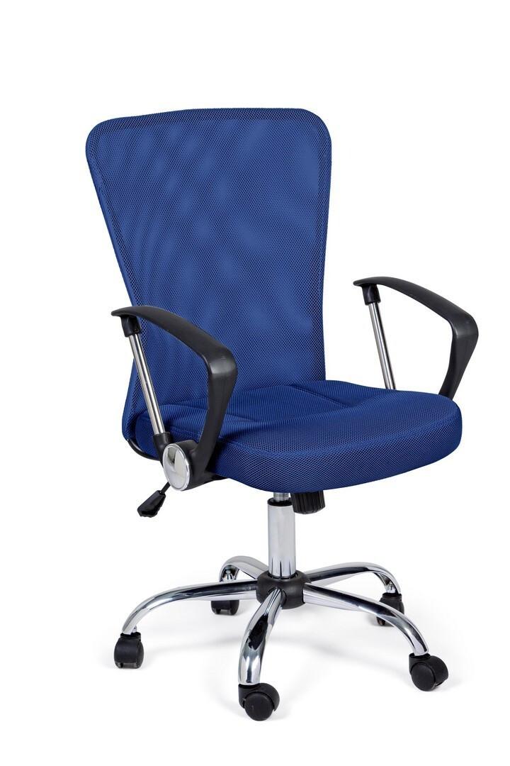 mutoni Chaise de bureau Brisbane bleu  