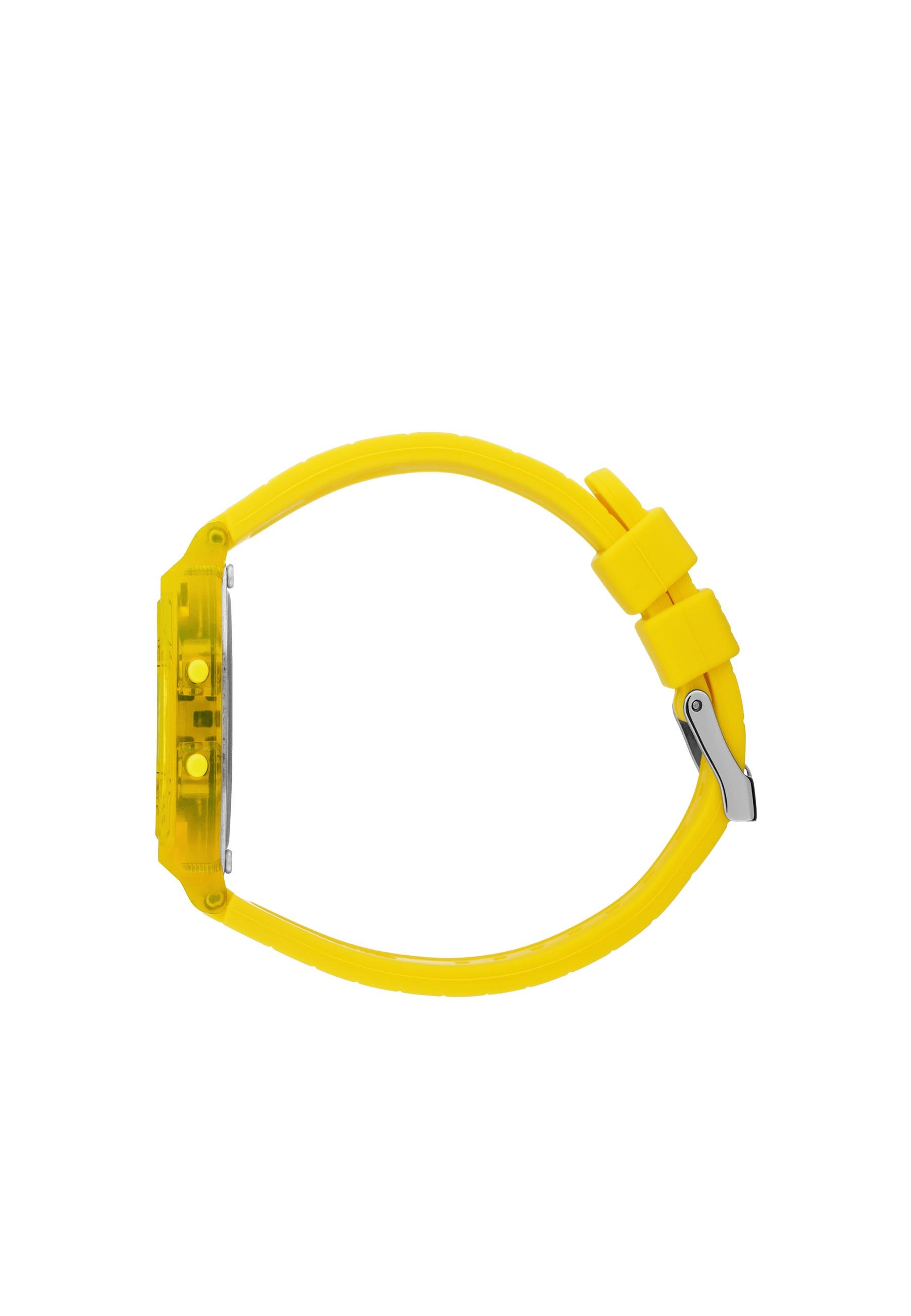 Ice Watch  Ice Digit Retro Electric Yellow Clear Small 