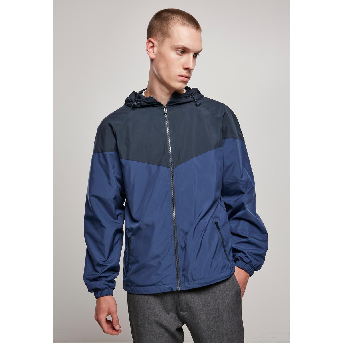 Image of Claic 2-farbige Tech-windrunner-jacke Unisex S
