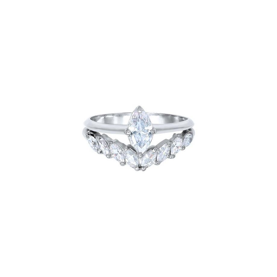 Elli  Ring Marquise Zirkonia 