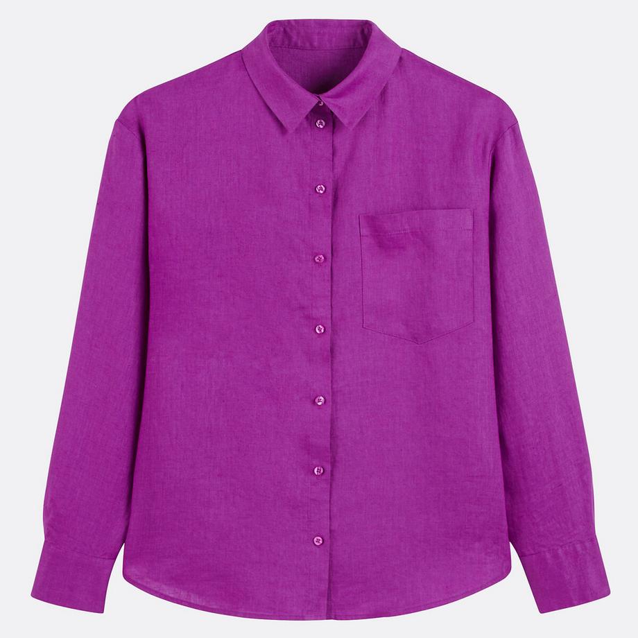 La Redoute Collections Camicia ampia in lino  