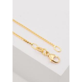 MUAU Schmuck  Collier Venezianer Gelbgold 750, 1mm, 50cm 