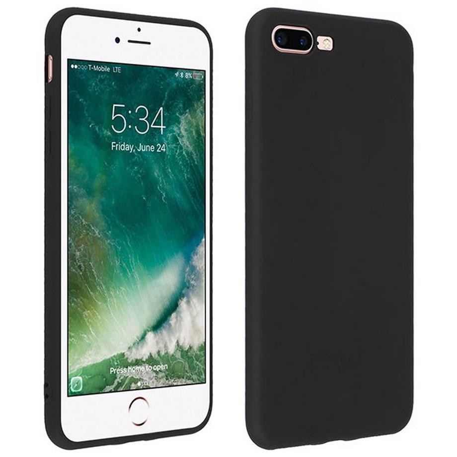 Avizar  Cover Soft Touch Nera iPhone 7 + / 8 + 