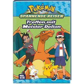 Pokémon Lesebuch: Spannende Reisen: Treffen mit Meister Delion Sparrer, Petra (Übersetzung) Gebundene Ausgabe 