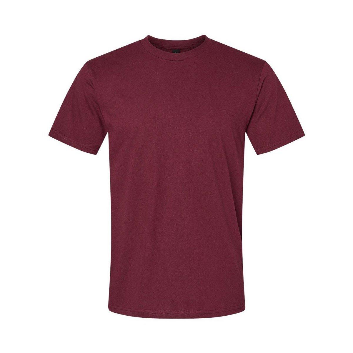 Image of Softstyle Tshirt Mittelschwer Herren Bordeaux S