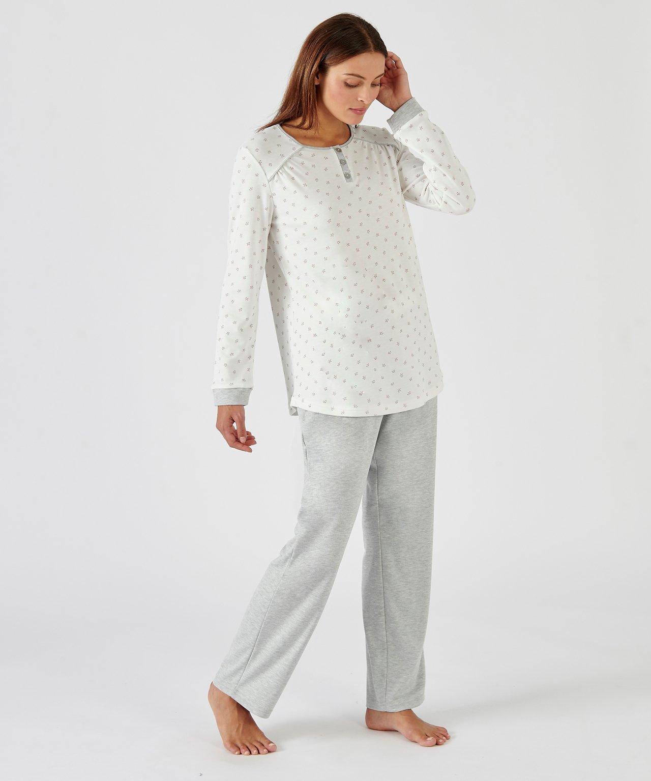 Image of Pyjama. Unisex Weiss 54/56