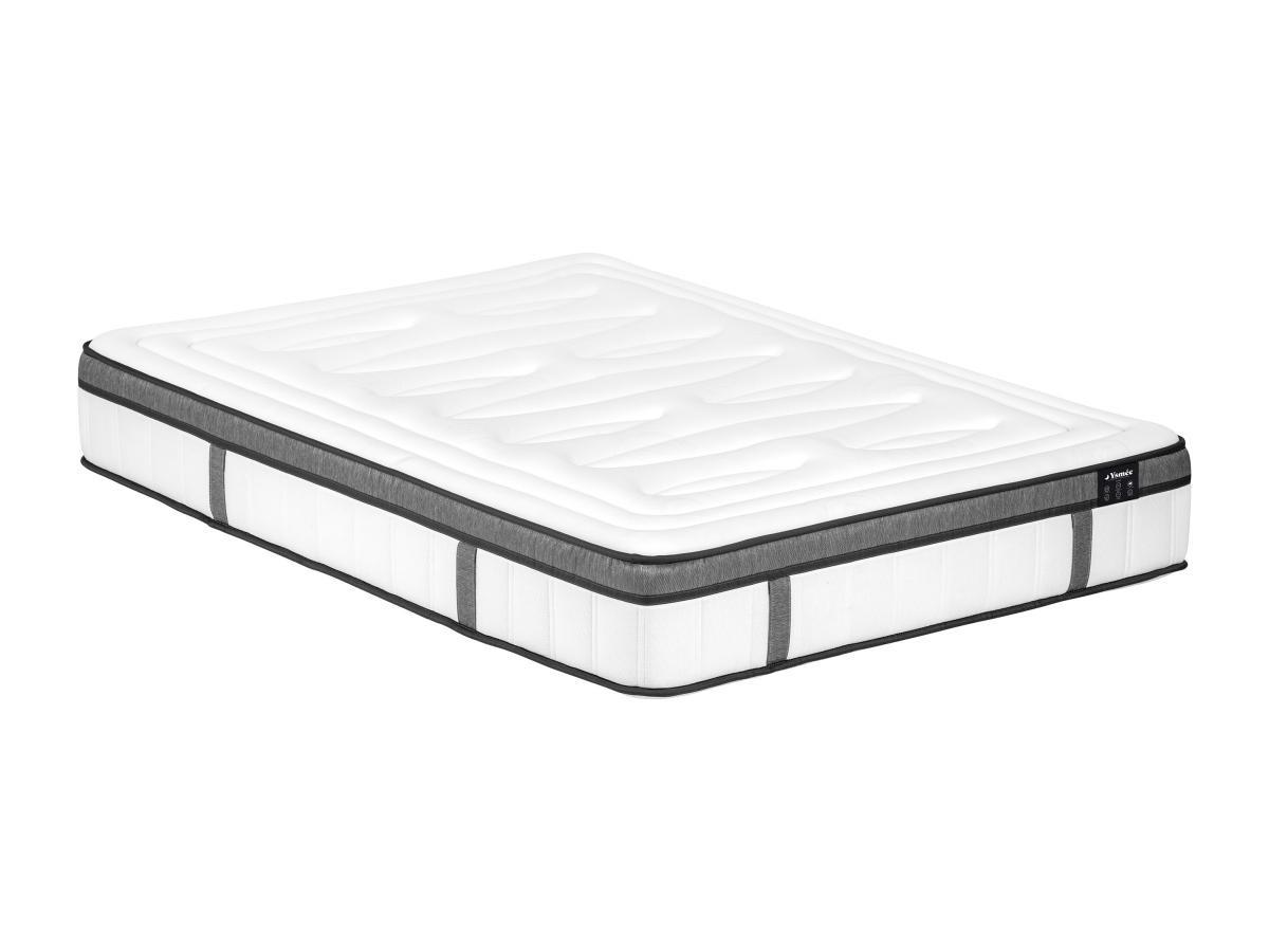 DREAMEA Ensemble sommier + matelas à  ressorts ensachés mémoire de forme  OLIANE de DREAMEA  