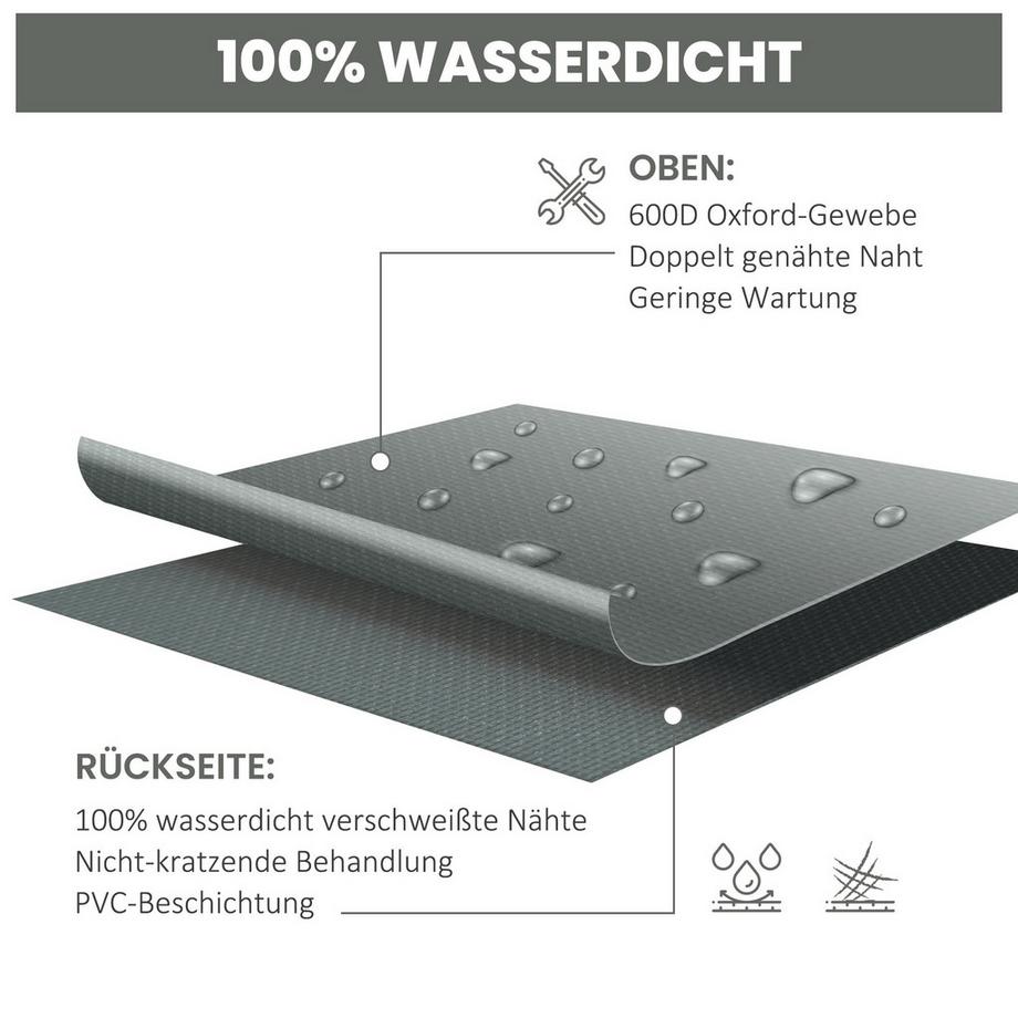 Outsunny Gartenmöbel Abdeckung  