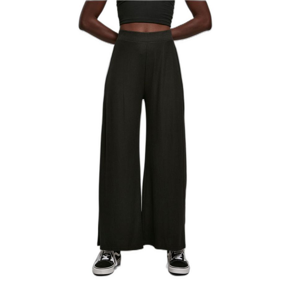 URBAN CLASSICS Weite Gerippte Jersey Hose  