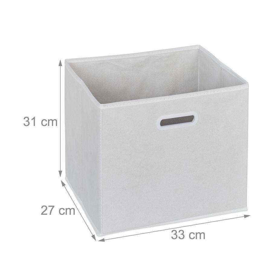 B2X Scaffale multilivello bianco con 6 scomparti  