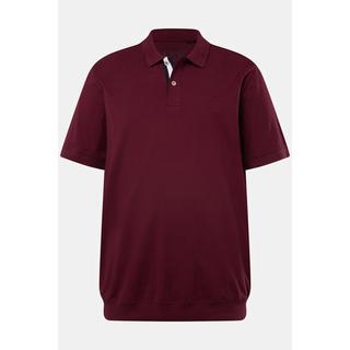 JP1880  Polo en maille piquée. Manches courtes et coupe ventre confort- jusqu'au 8XL 