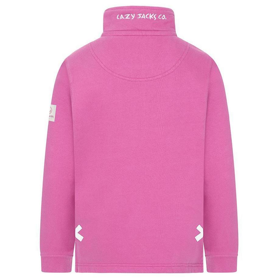 Lazy Jacks  Sweatshirt  ,  mit kurzem Reißverschluss 