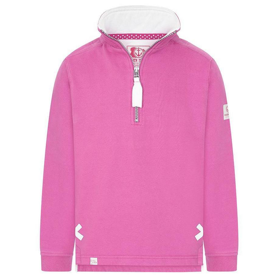 Sweatshirt  ,  mit kurzem Reißverschluss