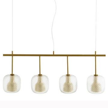 Suspension ligne 4 globes