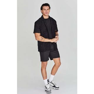 Sik Silk Camicia a Maniche Corte Lace Resort  