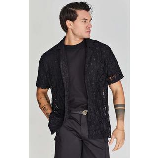 Sik Silk Camicia a Maniche Corte Lace Resort  