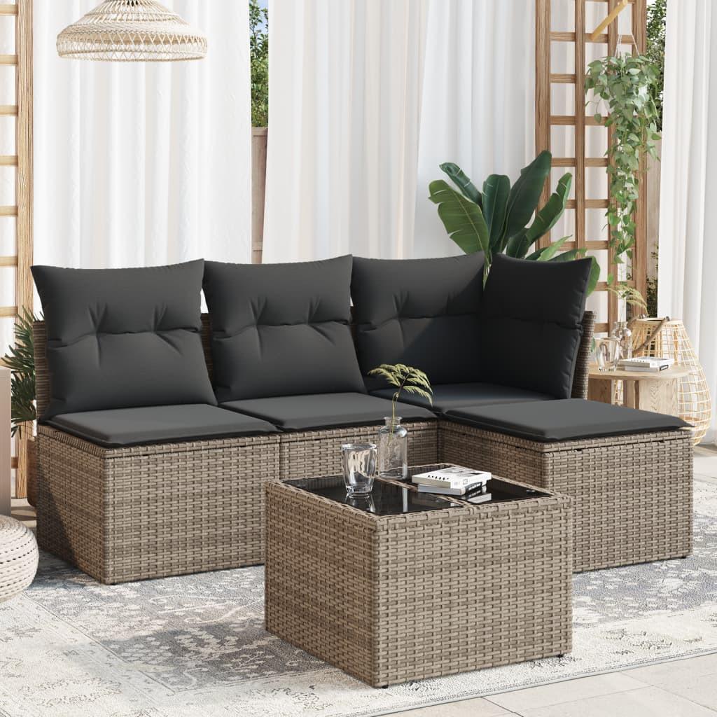 VidaXL Garten sofagarnitur poly-rattan  