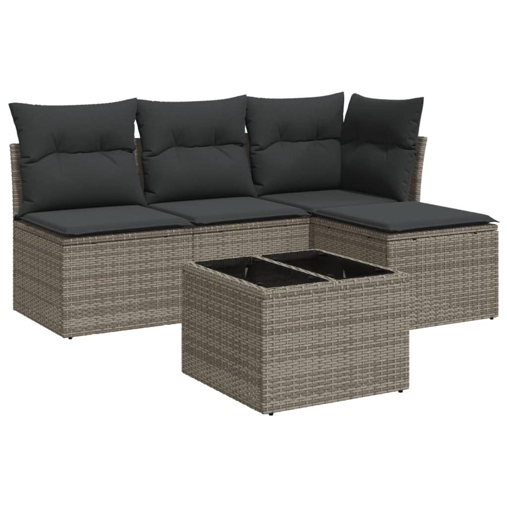 VidaXL Garten sofagarnitur poly-rattan  