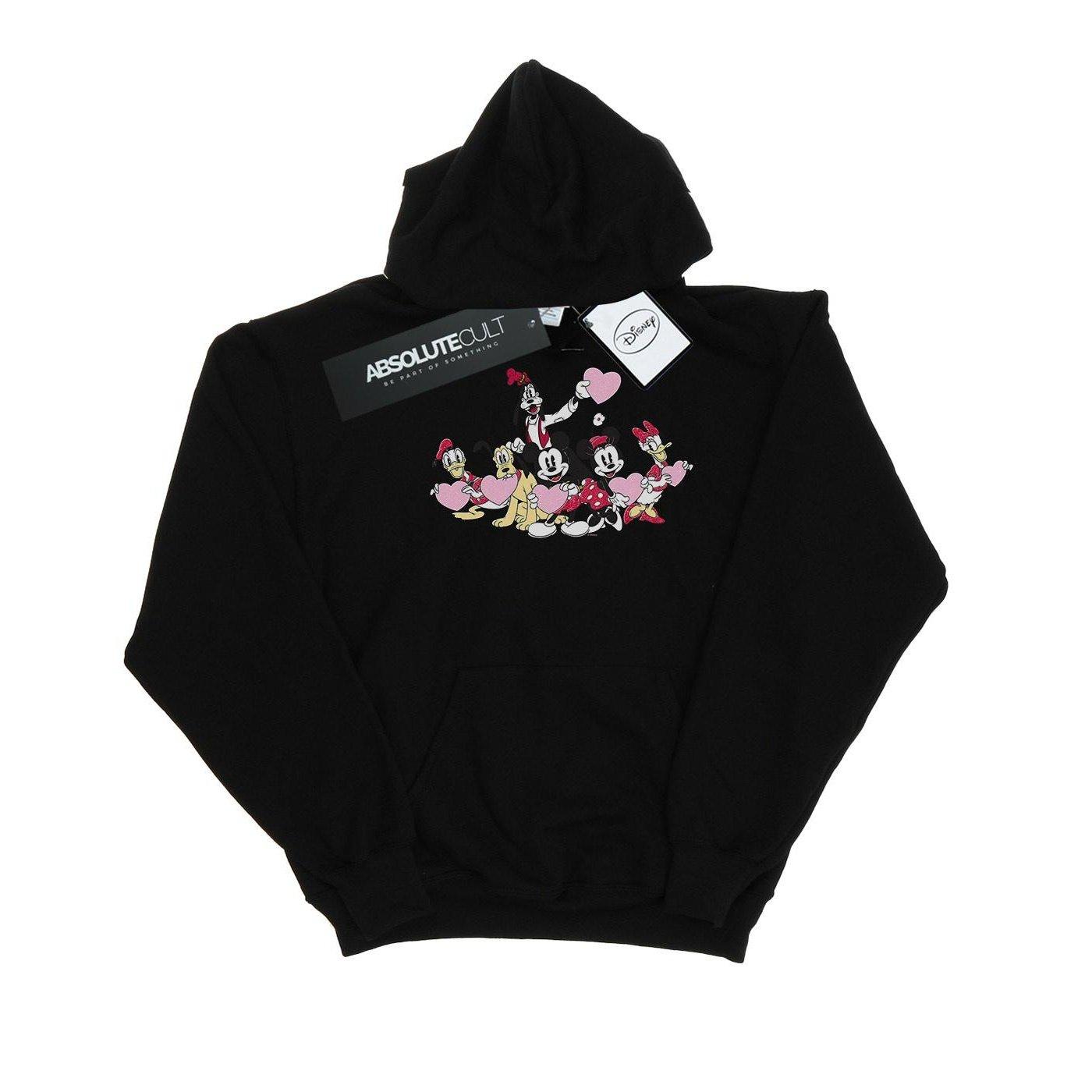 Image of Mickey Mouse Love Friends Kapuzenpullover Jungen Schwarz 116