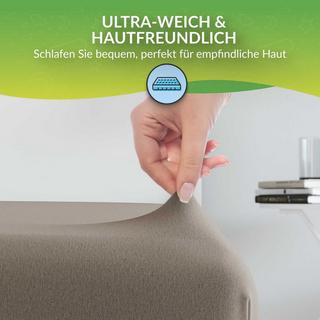 etérea Himmlische Qualität Comfort Jersey Spannbettlaken  