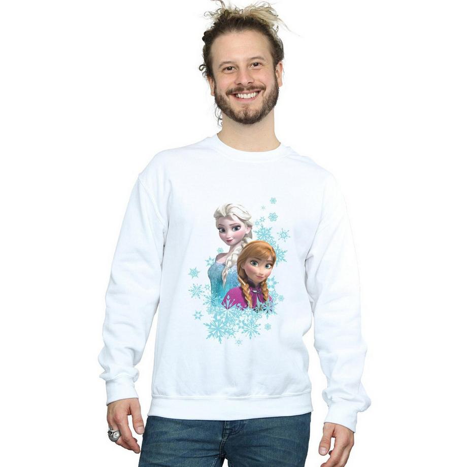 Disney Frozen Elsa et Anna Flocon de Neige Sweatshirt  