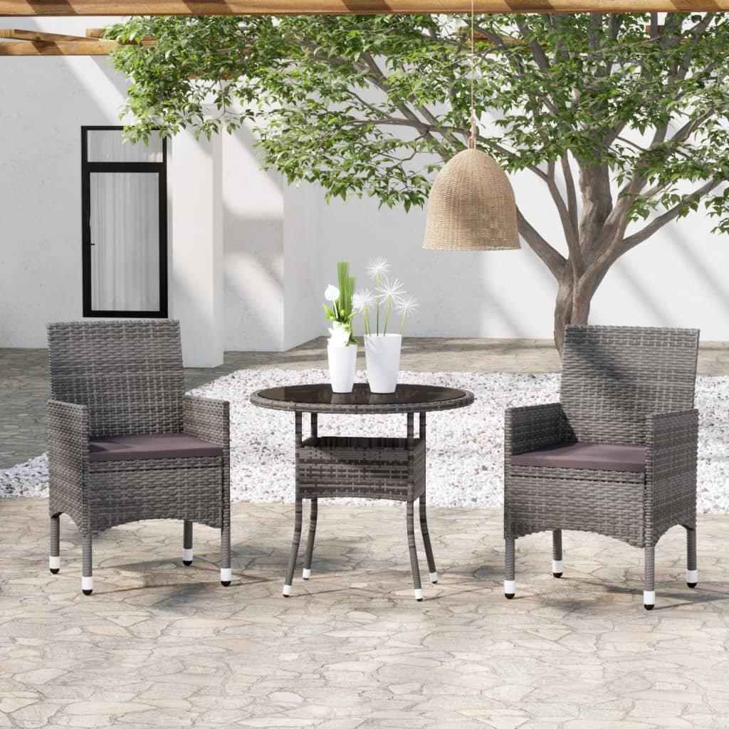 VidaXL Garten essgruppe poly-rattan  