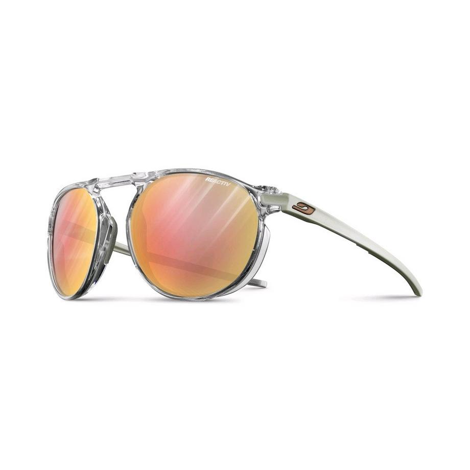 Meta J5527475 Kristall Glänzend  Grau  Messing - REACTIV 2-3 Glare Control Sonnenbrille