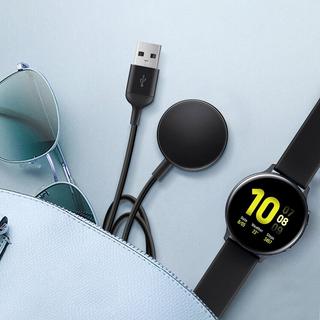 SAMSUNG  EP-OR825 Smartwatch Schwarz USB Kabelloses Aufladen Indoor 