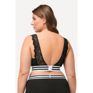 Ulla Popken  Minimizer-Bralette, Spitze, ohne Bügel 