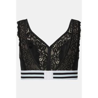 Ulla Popken  Bralette minimizer senza ferretto con pizzo 