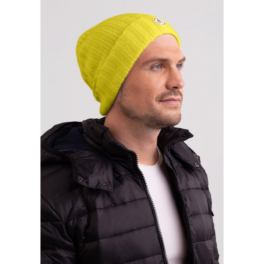 CASH-MERE.CH Berretto a Costine Cashmere  