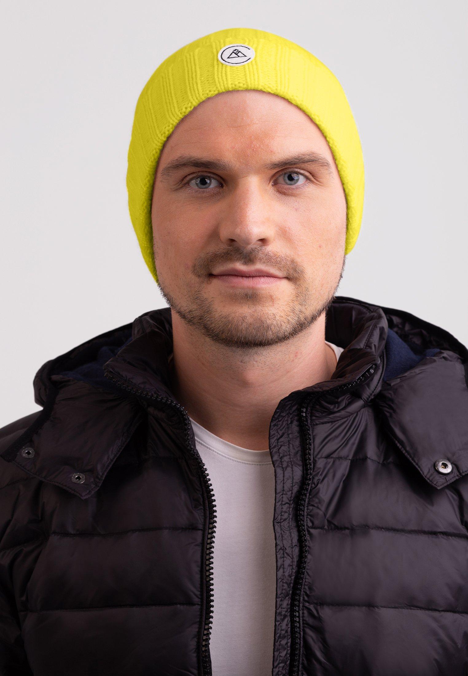 CASH-MERE.CH Kaschmir Rib Mütze  