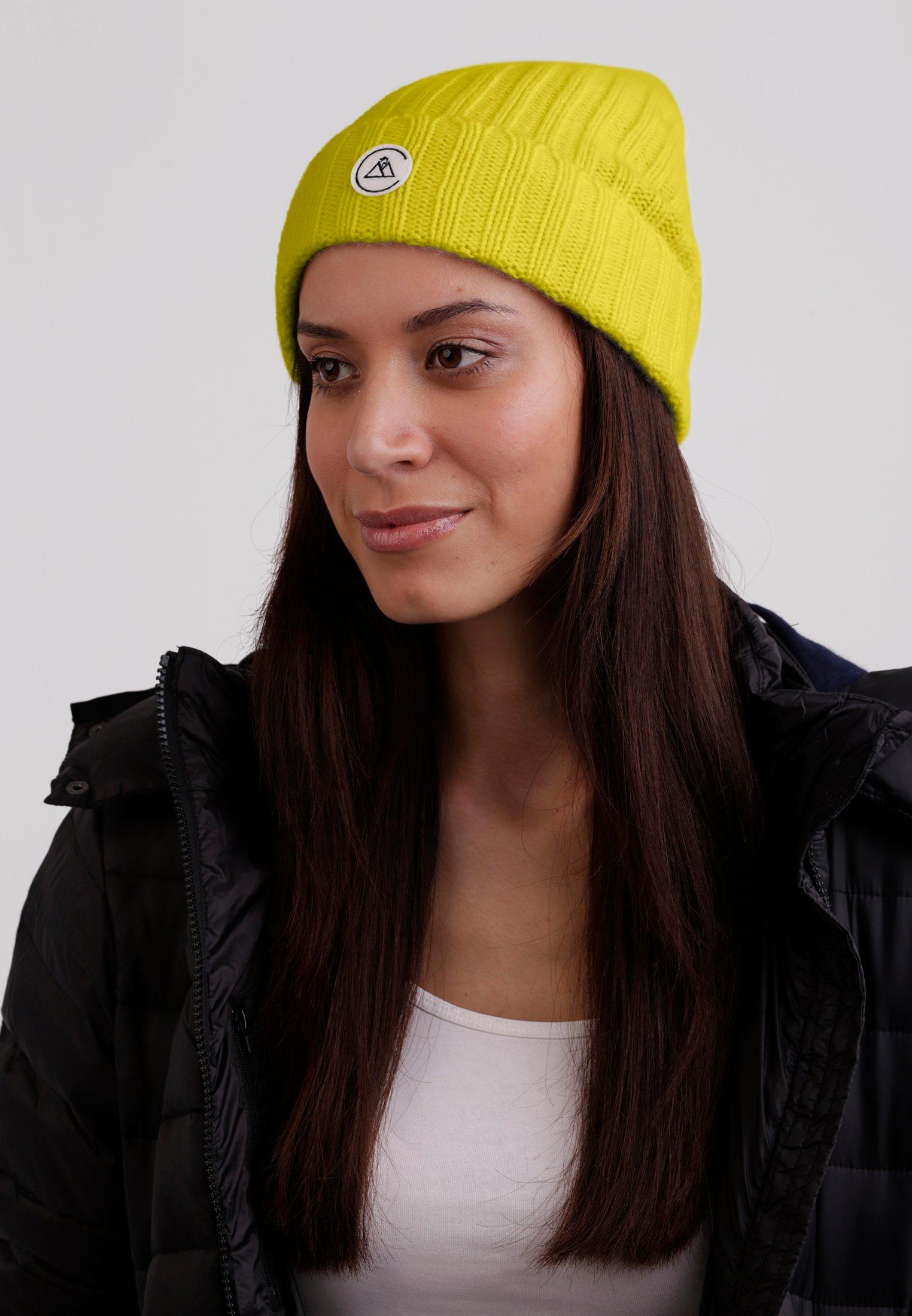 CASH-MERE.CH Kaschmir Rib Mütze  