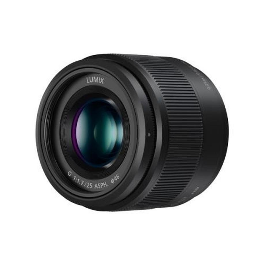 Panasonic  Lumix G 25mm f/1.7 Hybridobjektiv schwarz 