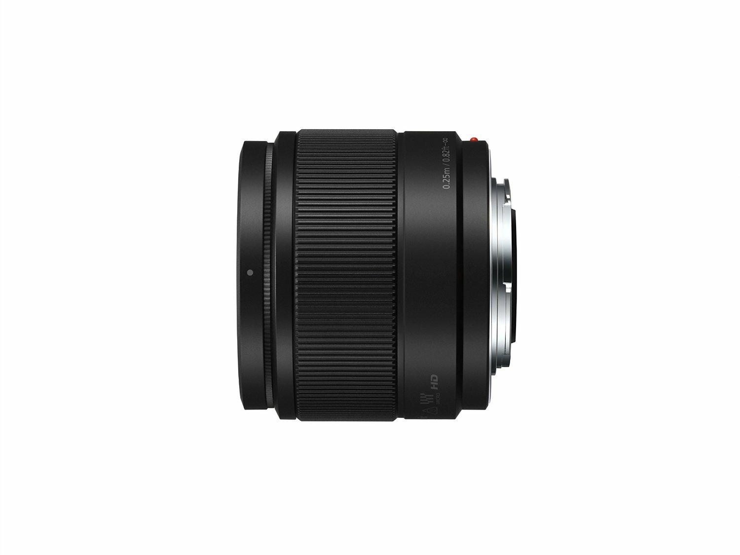 Panasonic  Objectif hybride  Lumix G 25mm f/1.7 noir 