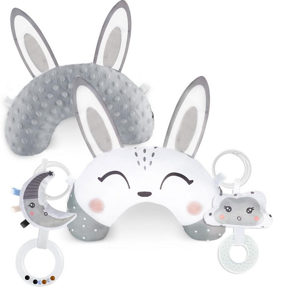 Cuscino con sonaglio e massaggiagengive per tappetini Nukido