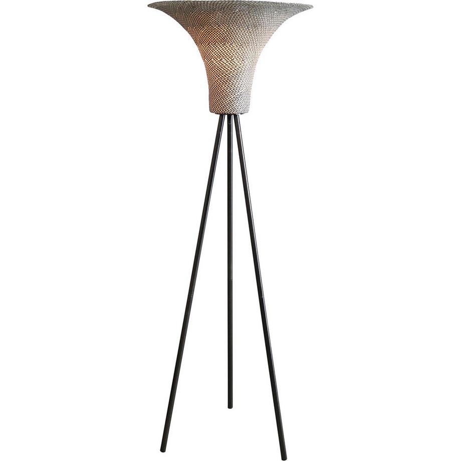 mutoni  Stehleuchte Traxbit Metall Palmholz natur  152 