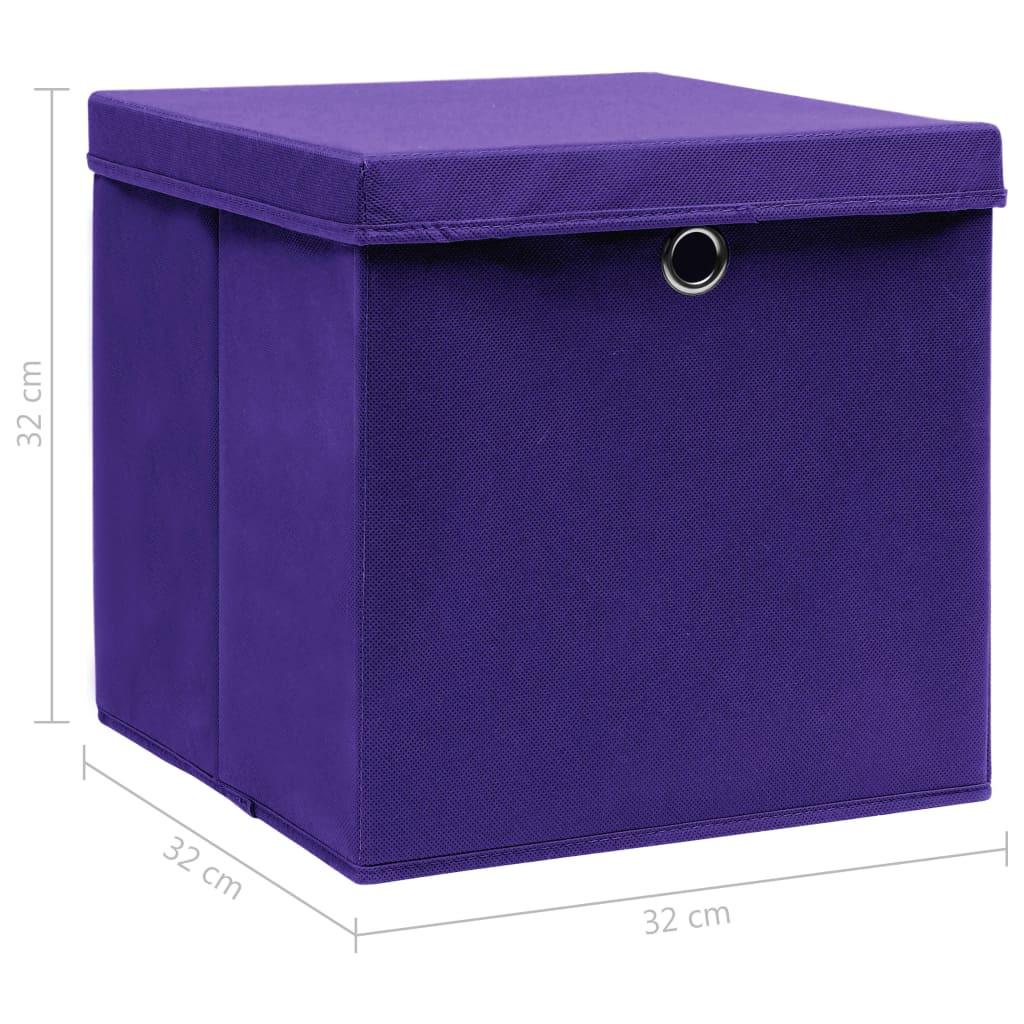 VidaXL Boîte de rangement tissu  