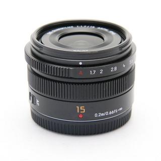 Panasonic  Panasonic Leica DG Summilux 15mm/F1.7 ASPH (Schwarz) 