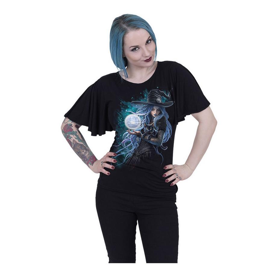 Spiral  T-Shirt, Fledermausärmel 