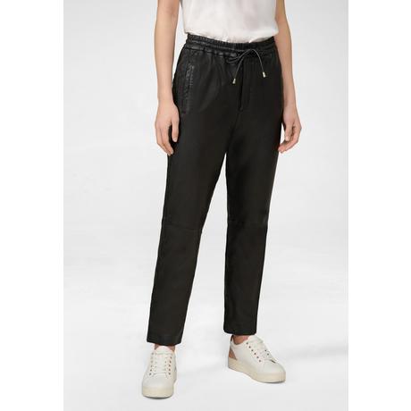 RICANO  Pantalon en cuir  Emilia, avec un style jogger 