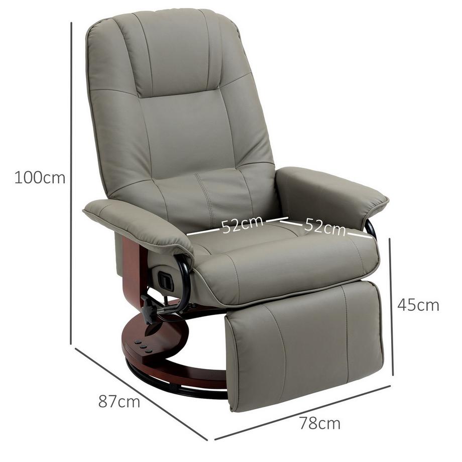 HOMCOM Fauteuil de relaxation  