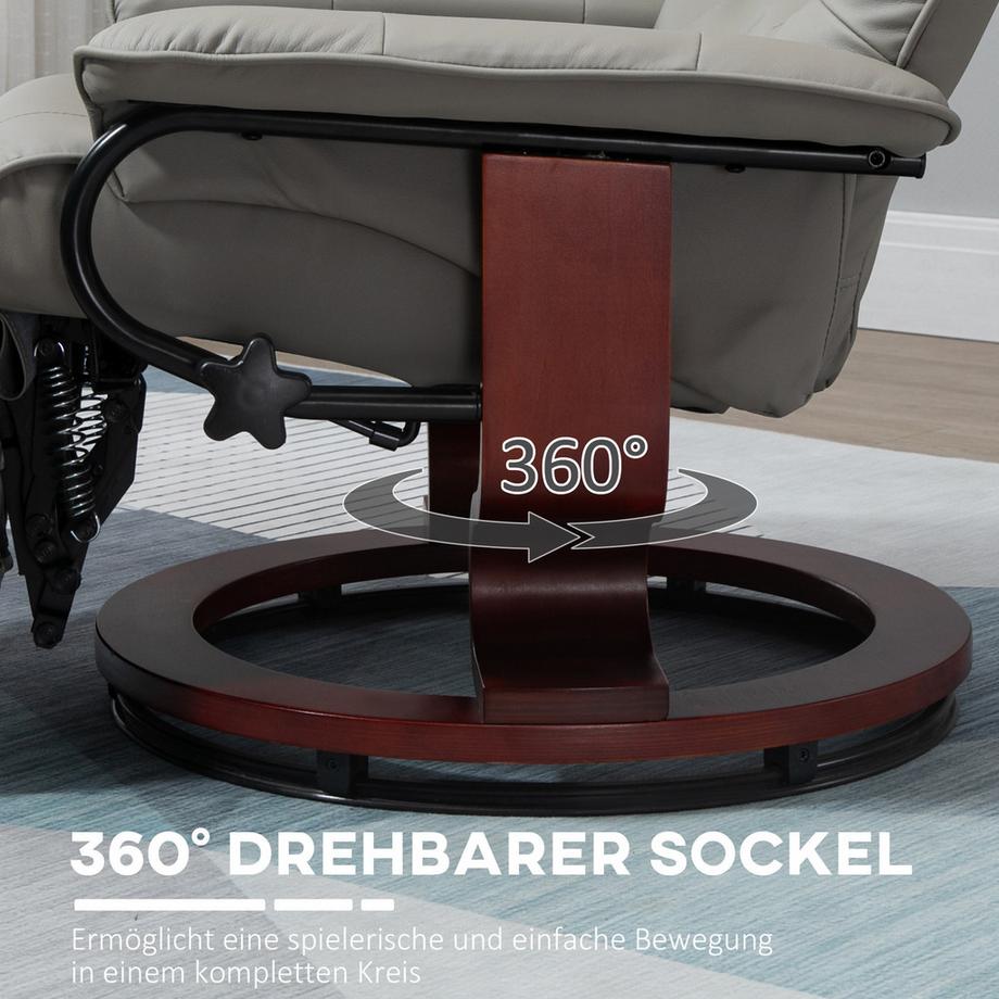 HOMCOM Fauteuil de relaxation  